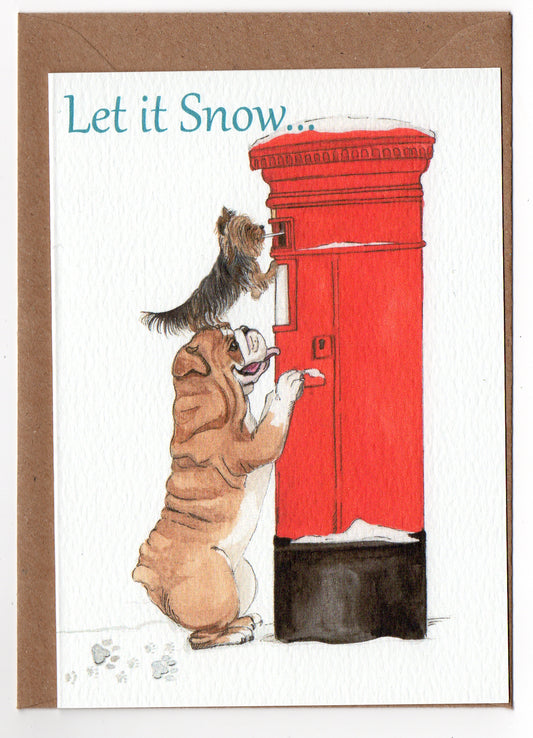 - Christmas Card - Let it Snow...