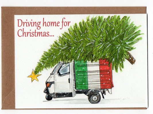 - Christmas Card - Driving home for Christmas