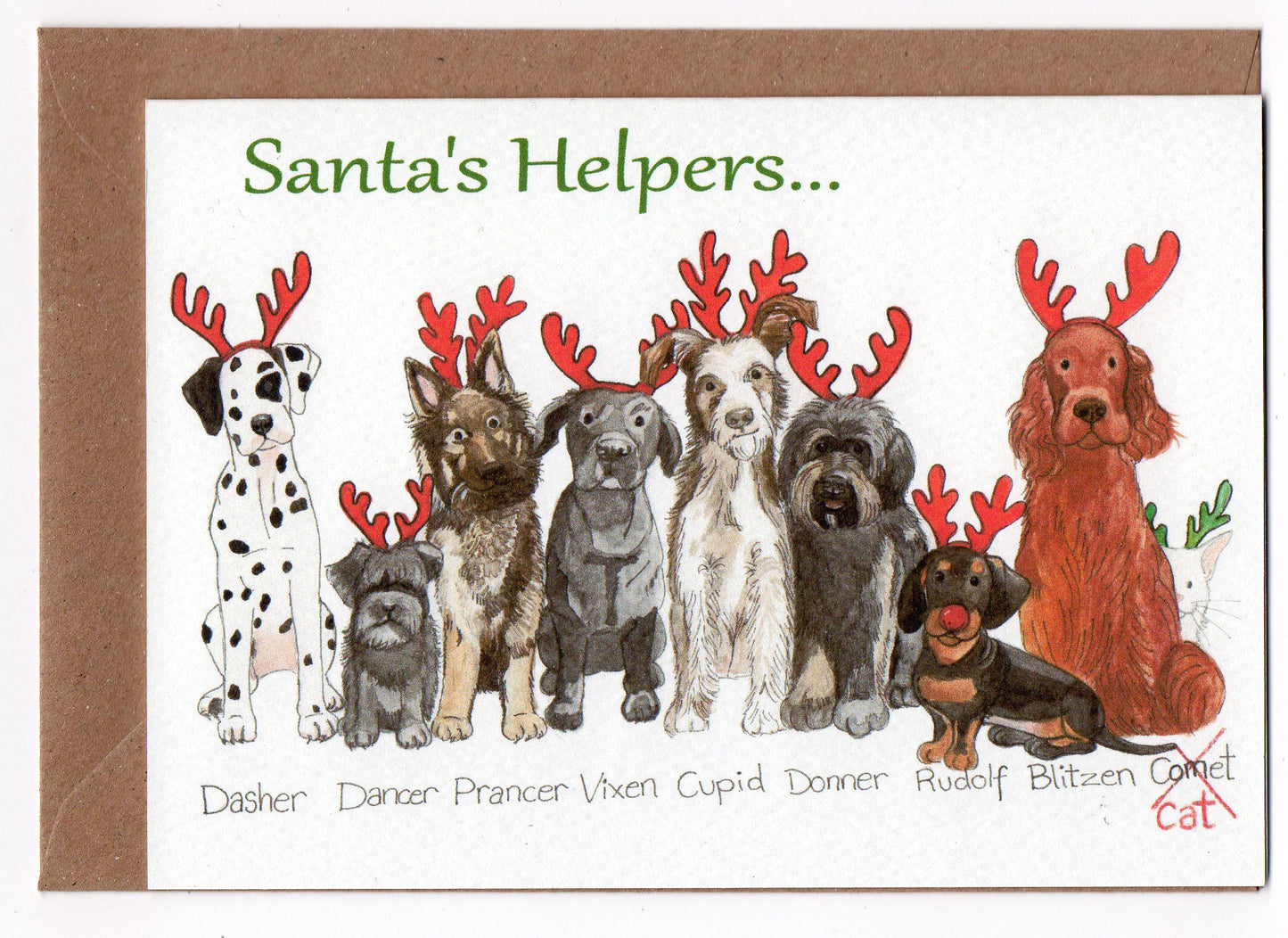 - Christmas Card - Santa's Helpers....