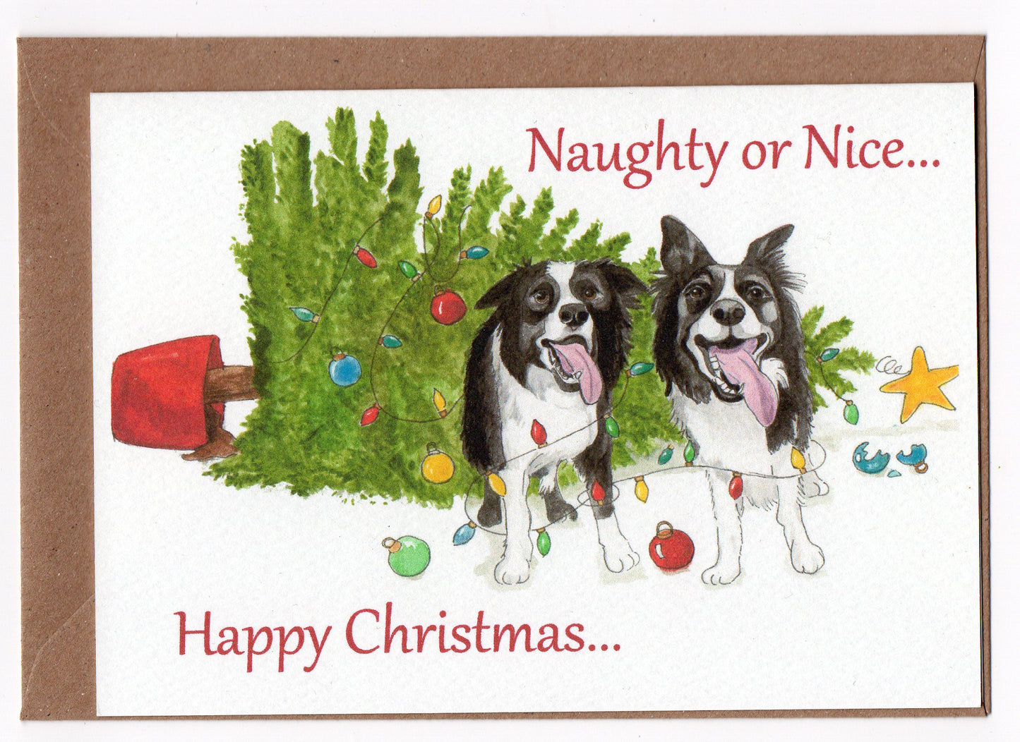 - Christmas Card - Naughty or Nice...